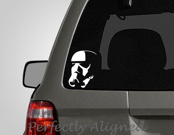 Car Decal - Star Wars inspired Stormtrooper V. 2 car decal