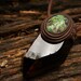 Woodland Nymph OOAK Smokey Quartz with Jardin de Primavera pendant