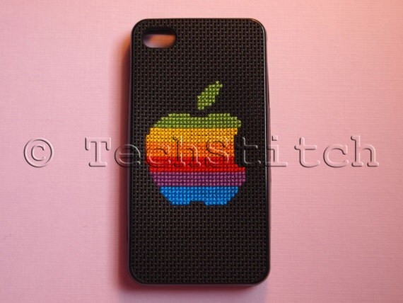 Classic Apple Logo Case for iPhone 4 and 4S