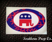 Preppy Republican Bumper Sticker