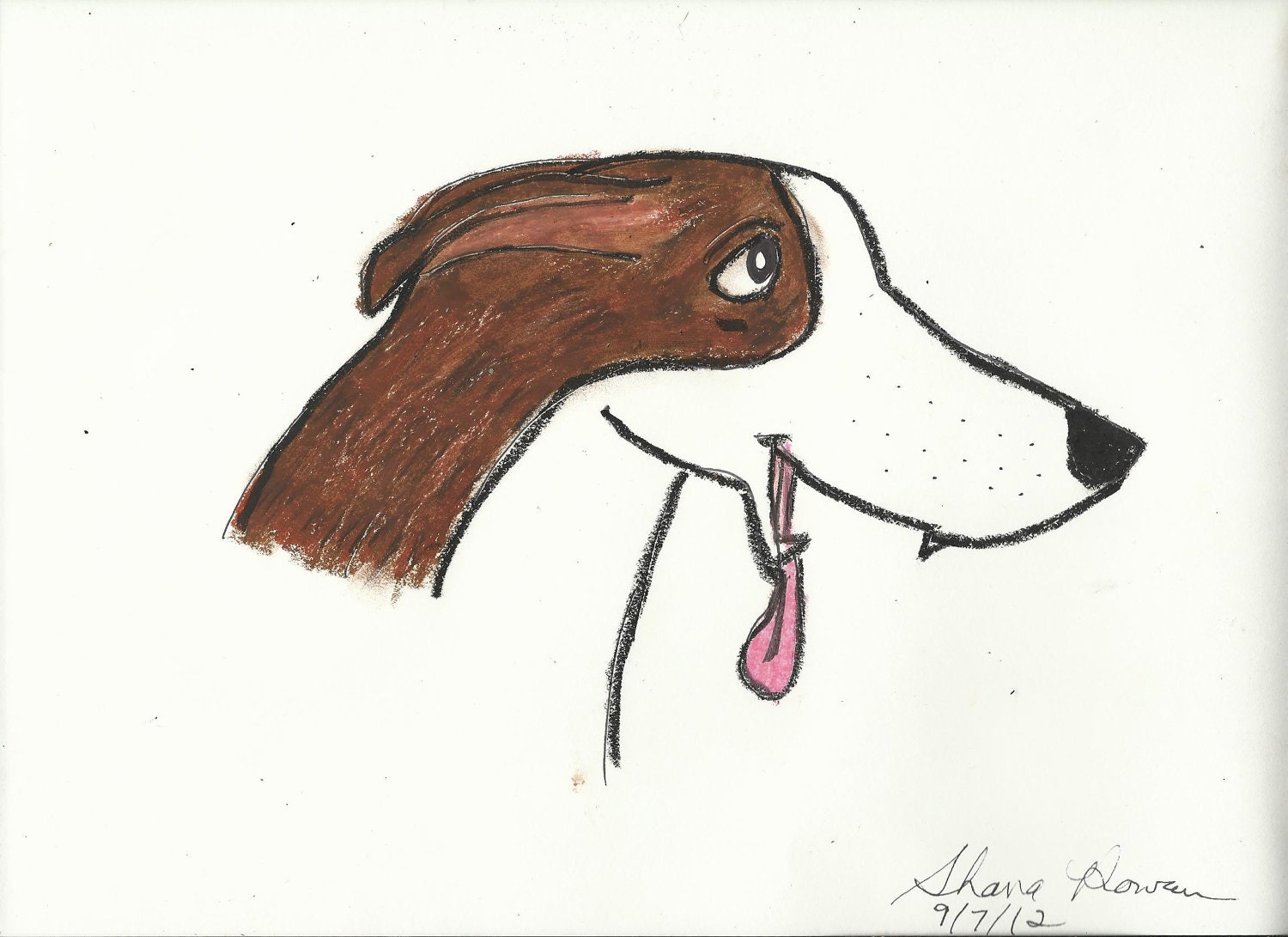 cartoon whippet