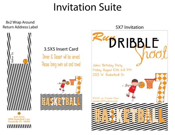 Printable Invitation Suite...by Party Like Paula Il_570xn