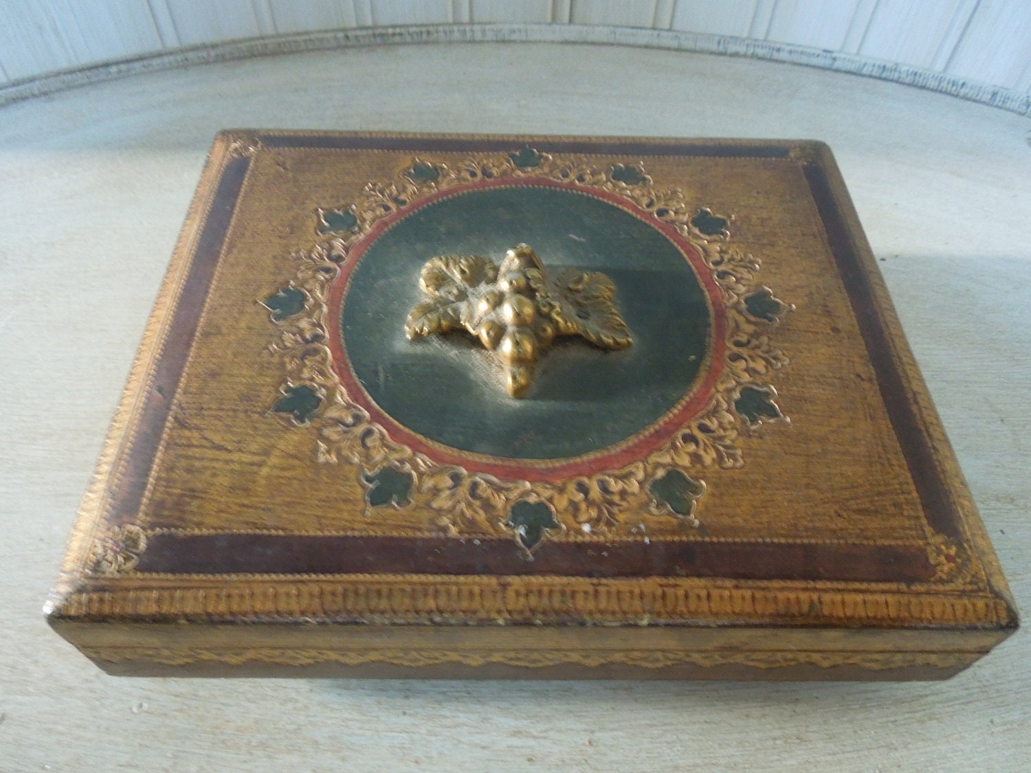 Vintage Italian Florentine Box