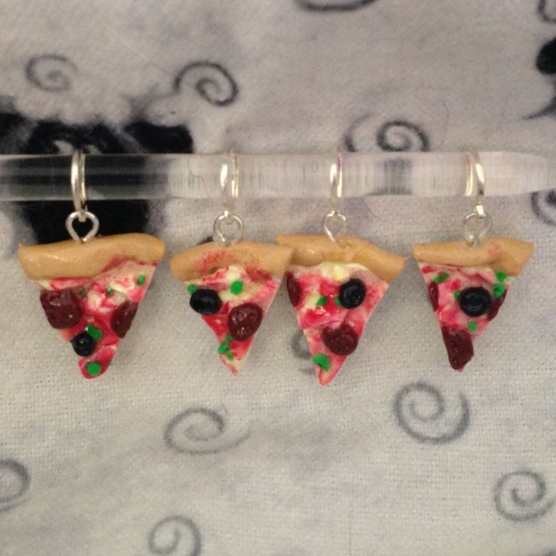 NY Pizza Stitch Markers