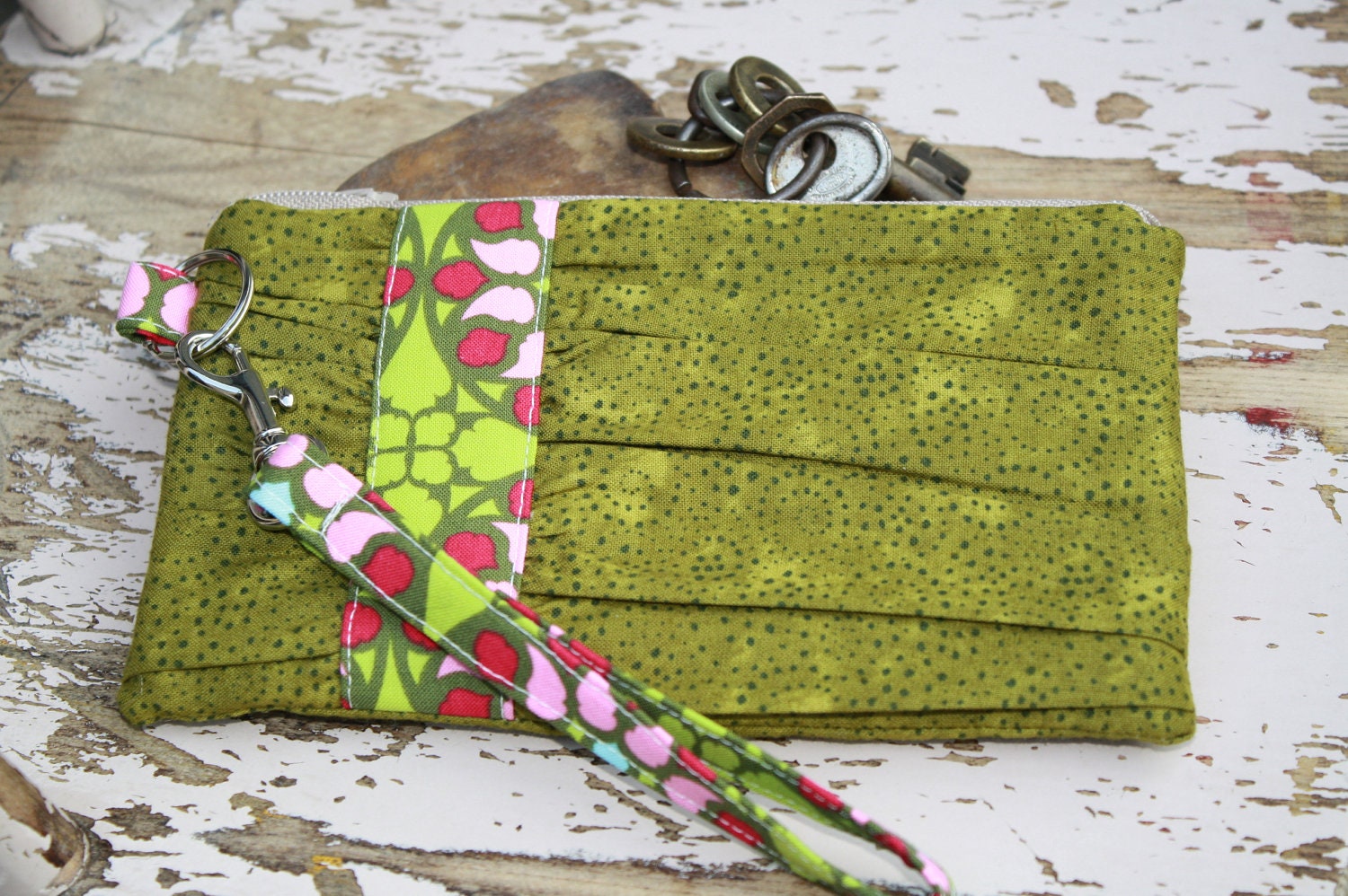 Wristlet / Small Purse / Wallet / Cell Phone Case / IPhone Case / Padded / In Stock