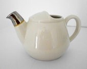 Hall White Vintage Teapot 2528 Made in USA