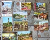 Vintage Disneyland / Knott's Berry Farm Souvenirs,1967 Post Cards, Photo Books
