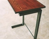 Coryell drafting table, end/side table, rustic modern