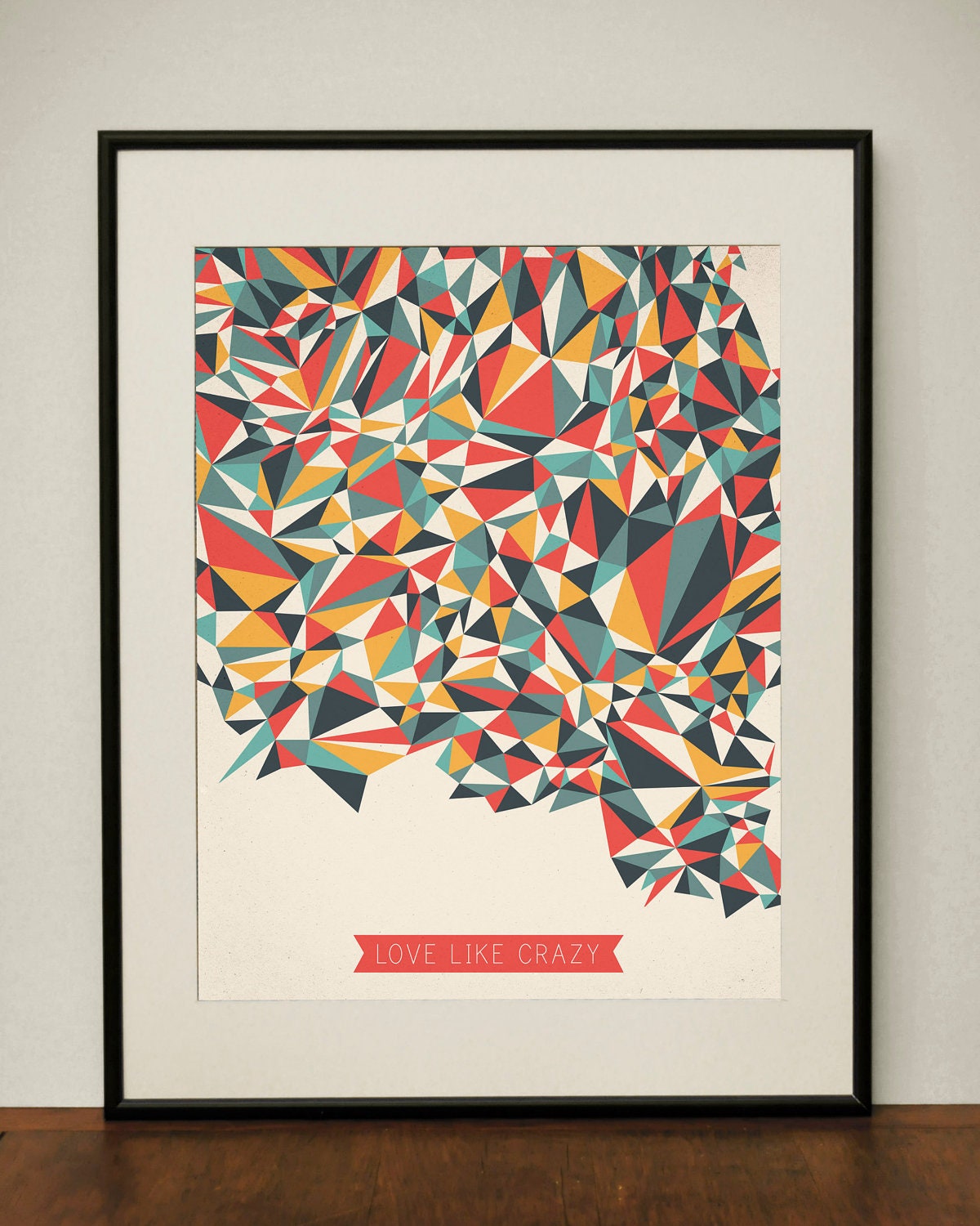 Love Like Crazy 11x14 Art Print