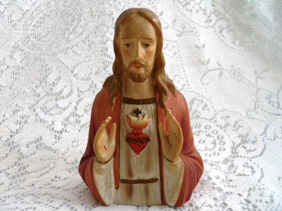Vintage Statue of Jesus. 1961