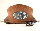 Copper Wall Hanging Mirror and Towel Bar