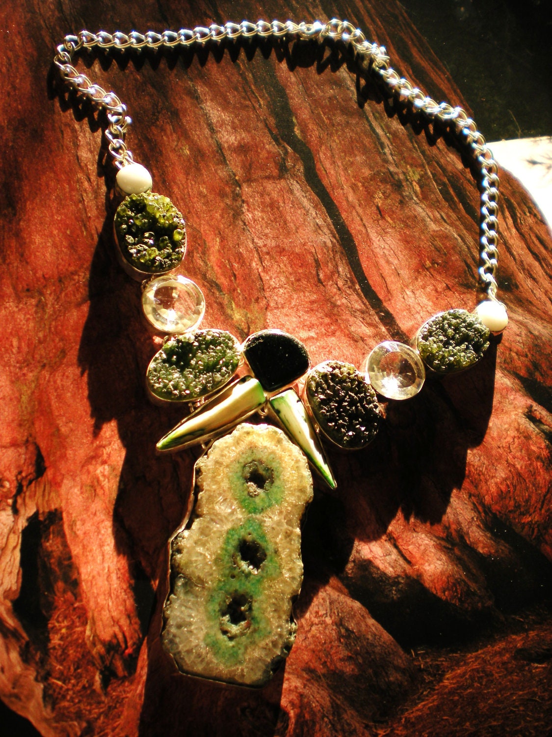 Semi Precious Gemstone Necklace