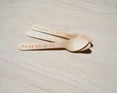 Personalised 1st Birthday Spoons