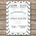 Printable Custom Engagement Party Invitation - 5x7 - Colors & Text Customizable