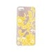 iPhone 5 Case Wood Grain Floral Amethyst Goldenrod
