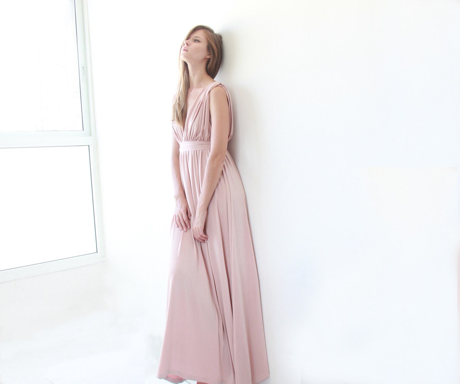 Perfect , Blush Pink ,  Maxi Dress ,Prom Dress