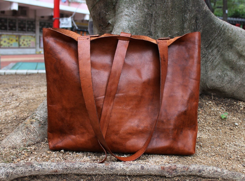 Leather Tote Bag