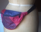Leather Patch work Fanny Pack