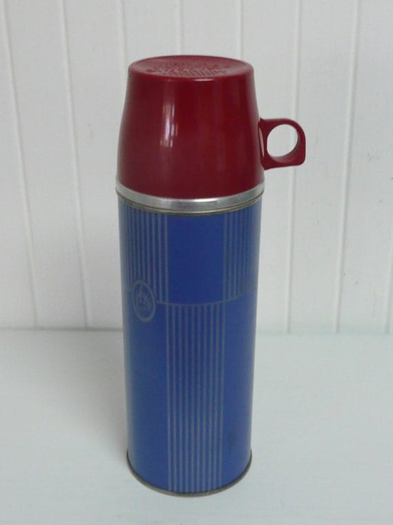 1940s Picnic Camping Thermos Keepsit Brand by NewLifeVintageRVs