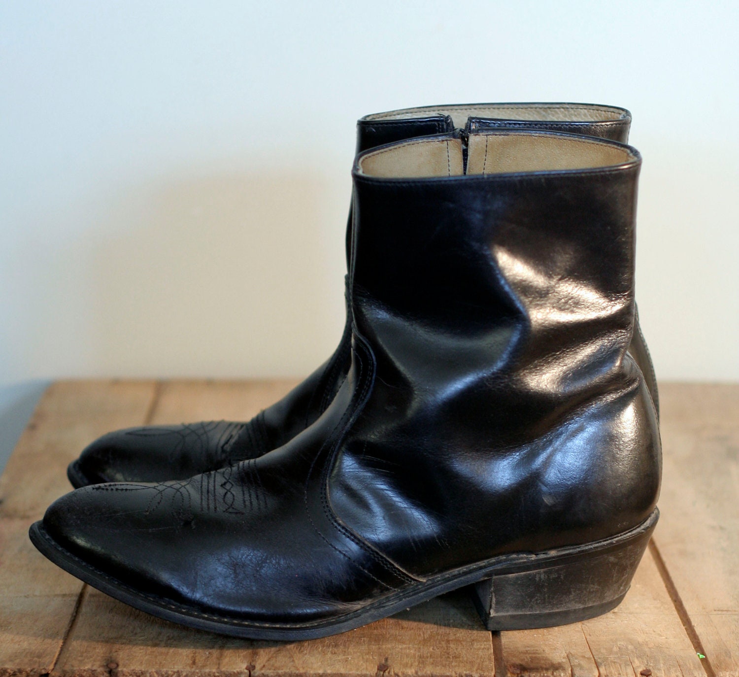 ankle western boots men