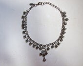 Indian Inspired Choker/Necklace With Hanging Beads.