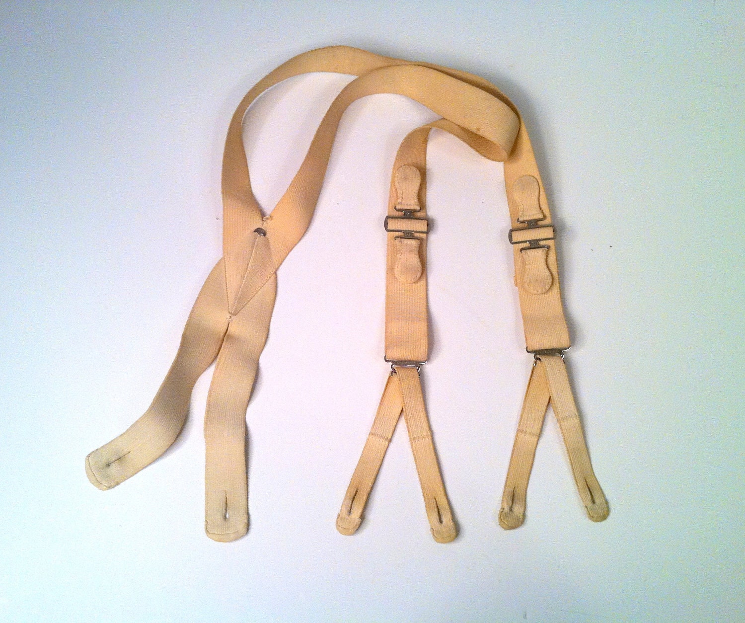 Early 1900s Antique Men's Suspenders Braces by Bijouxpourtous