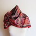 Oscar de la Renta silk scarf flamboyant WOW