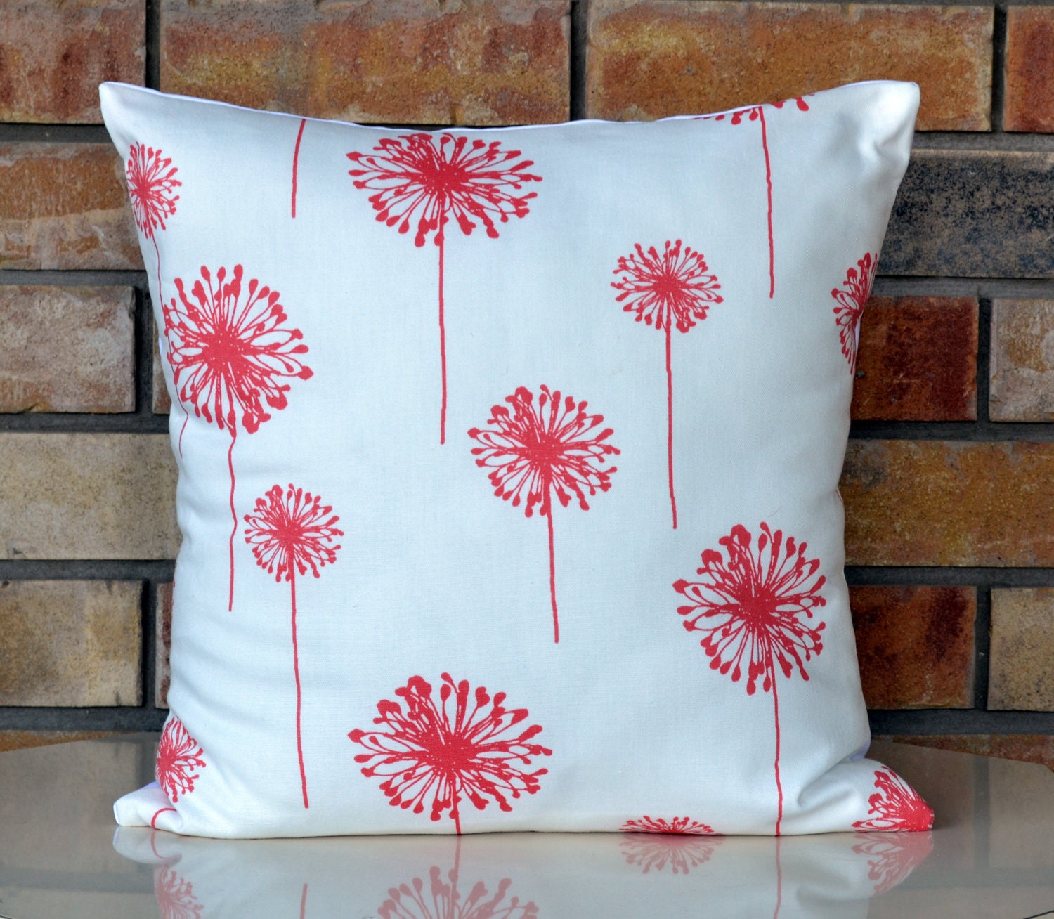 Decorative pillow coral pillow designer pillow cushion cover 18x18 inches throw pillow