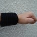 Black Crochet Bracelet