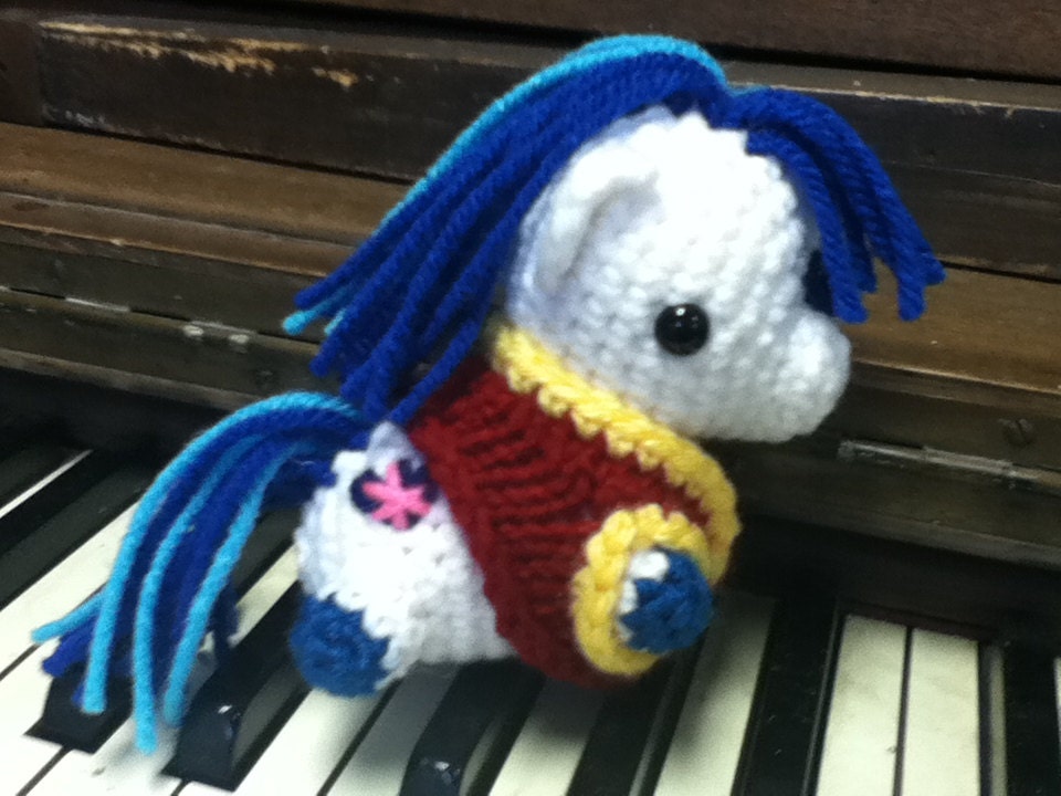 Shining Armour My Little Pony crocheted amigurumi plush