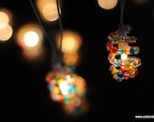 20 vivid rainbow beads handmade string light patio garland decoration wedding party home bedroom light kids
