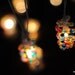 20 vivid rainbow beads handmade string light patio garland decoration wedding party home bedroom light kids