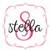 Vinyl Wall Decal Playful Frame Monogram Initial and Name Shabby Chic Nursery Wall Decal
