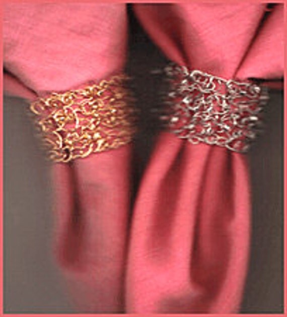 How to Knit a Flower Napkin Ring « Knitting & Crochet
