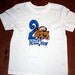 Tow Mater personalized appliqued birthday shirt