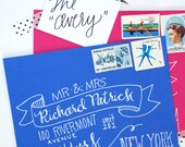 Hand Addressed Envelopes - The Avery