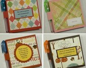 Get All 4 - Small notepads w/ pens