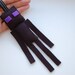 Minecraft Enderman felt plush toy charm ornament hanging toy