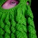 Cthulhu hat, green tentacles galore
