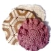 Vintage Doilies/Doily Set of 3 Farmhouse Crochet 1950's