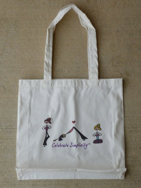 Cute and stylish yoga and workout tote bag - makes great gift or for everday use