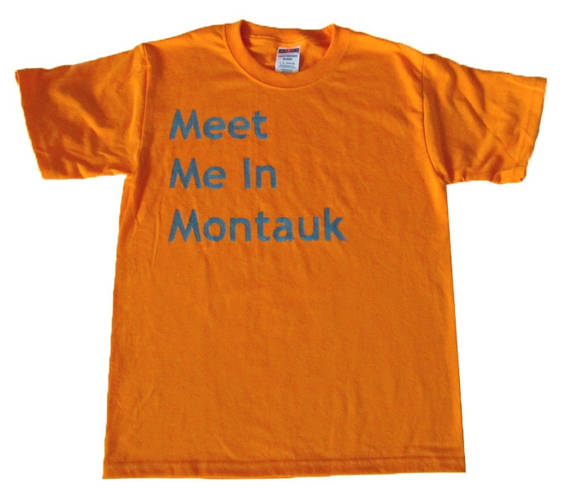 Eternal Sunshine Shirt Meet Me In Montauk (Youth and Adult Sizes Available) Men Women Tshirt
