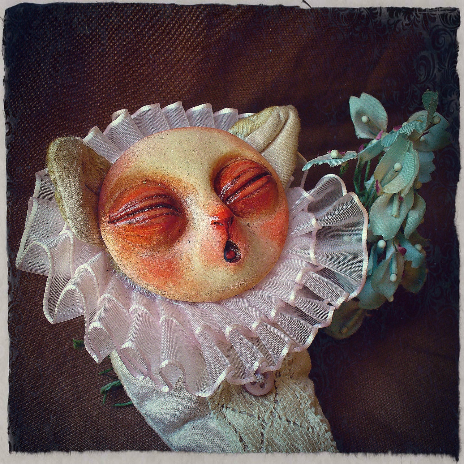 Newborn Gritter - Victorian Ooak baby monster