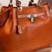 Leather Tote Bag - Shoulder Bag - Satchel - Handbag in Retro Brown