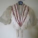 VICTORIAN French Authentic BODICE suitable for Study or Display - UNUSUAL Detail
