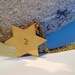 Vintage Star of David Porcelain Hand Painted Necklace Chi