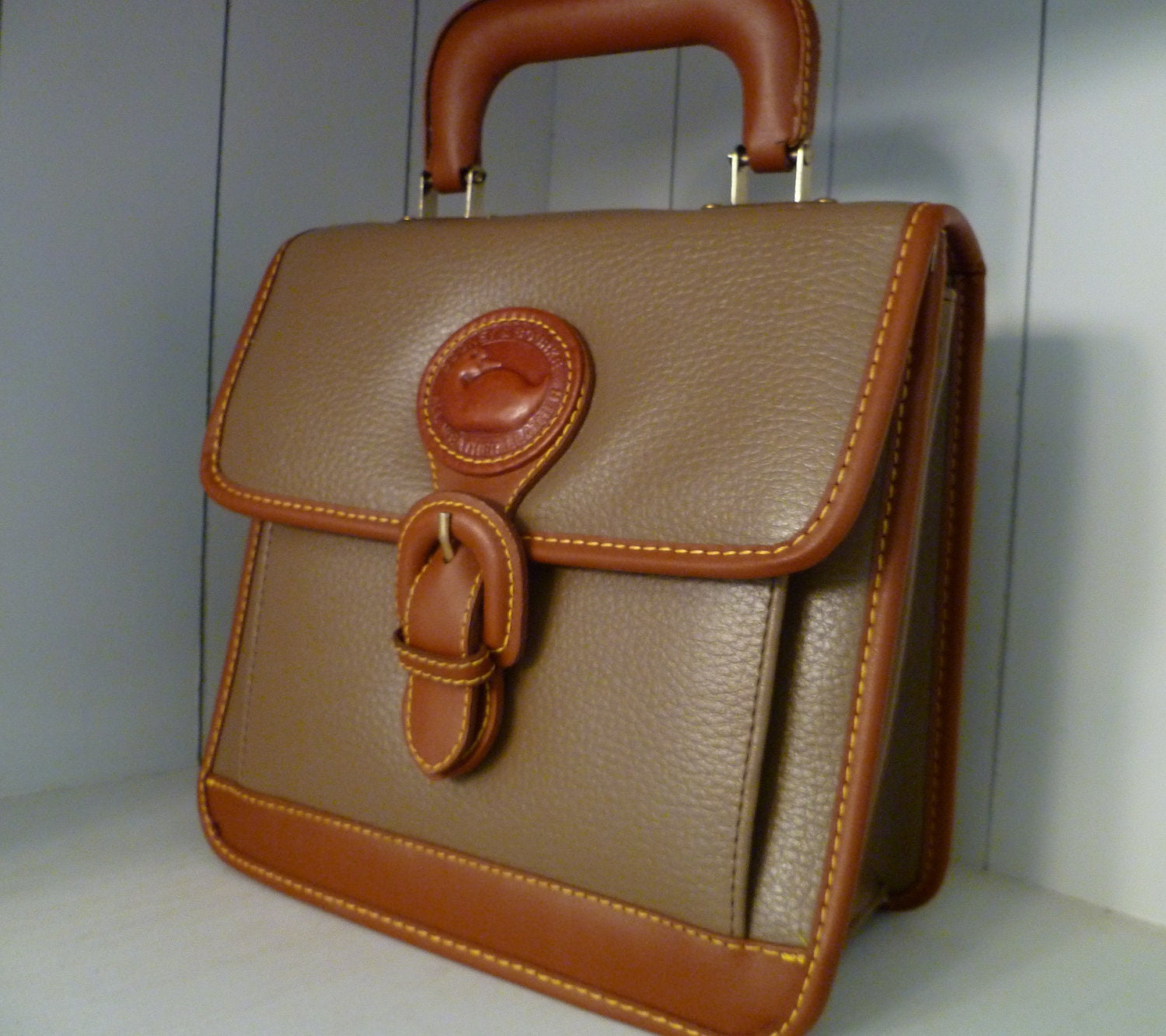 DSLR Camera Bag Dooney and Bourke Purse Camera bag Upcycled