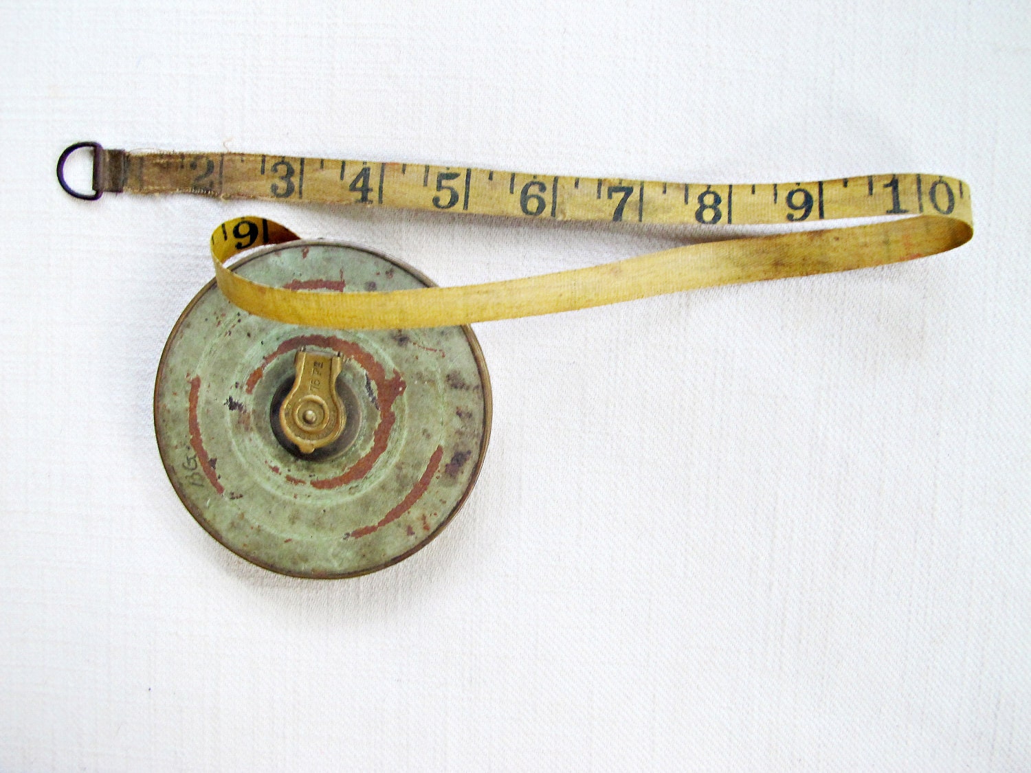measuring up vintage measuring tape sewing seamstress by kella
