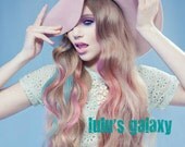 UNICORN DREAMS pastel ombre/ human Remy hair extensions/ 26 inches long/ dip dye long hair extensions / ombre clip-in hair wefts