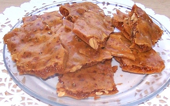 Peanut Brittle (one pound) -  Chocolate Favors - Party Favors